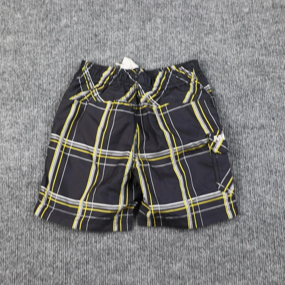 Missouri Tigers Swim Trunks Shorts Infant‎ 18M Black Yellow NCAA College Plaid